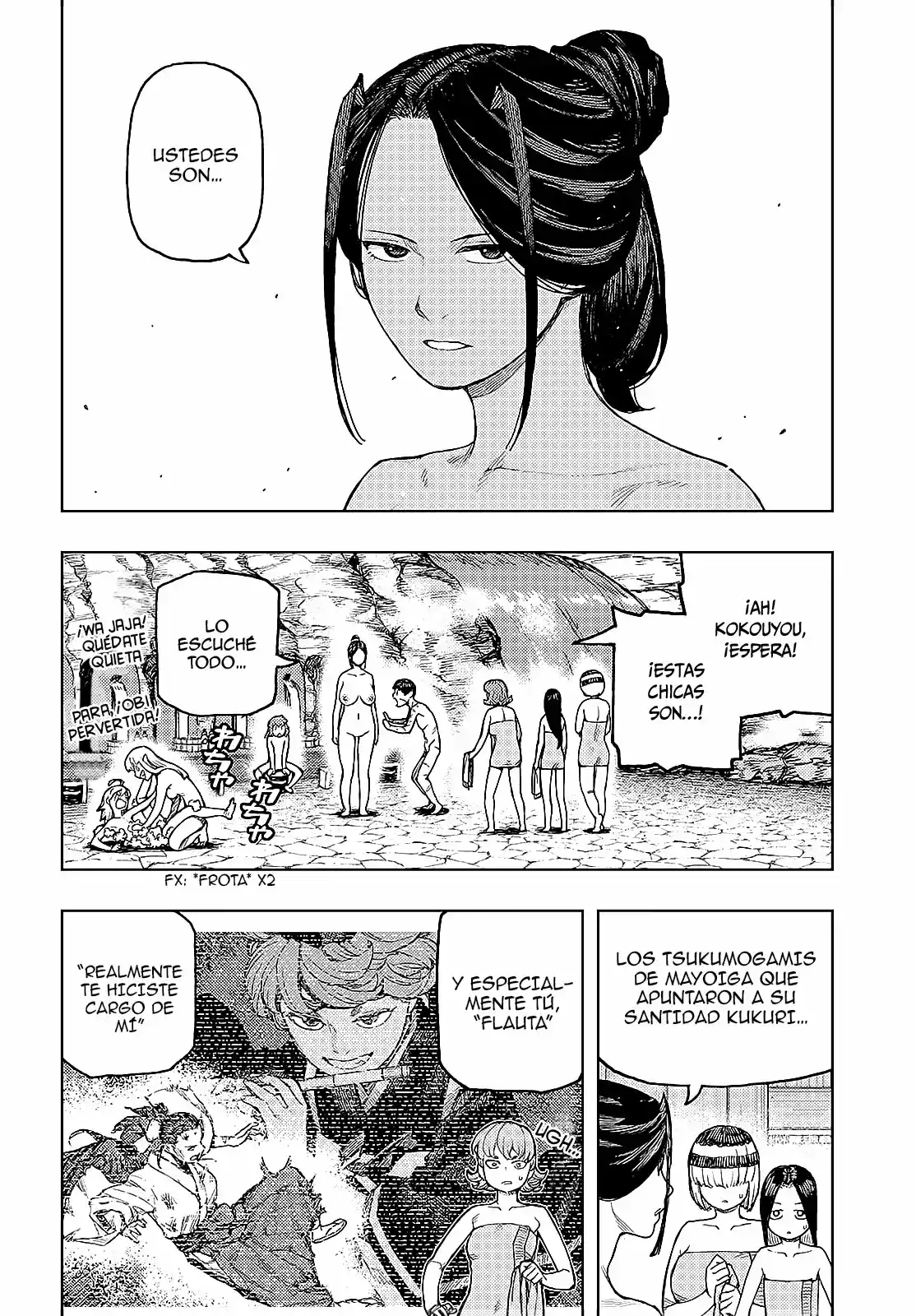 Tsugumomo capítulo 135, página 30