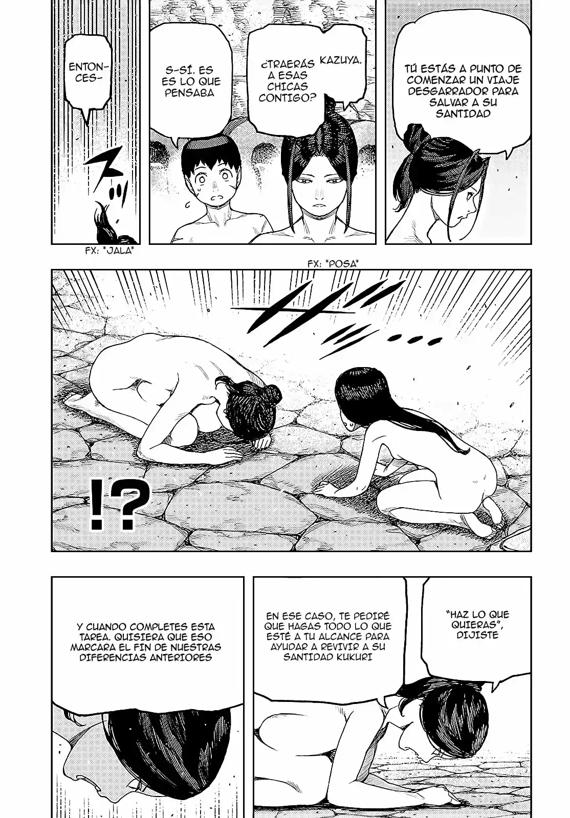 Tsugumomo capítulo 135, página 33
