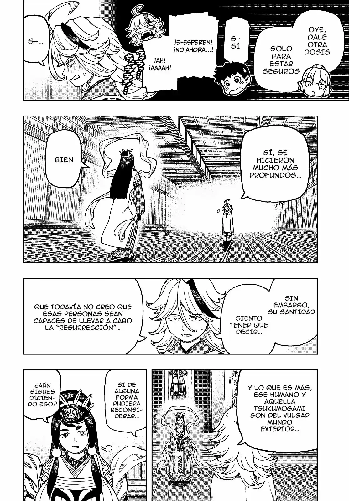 Tsugumomo capítulo 136, página 12