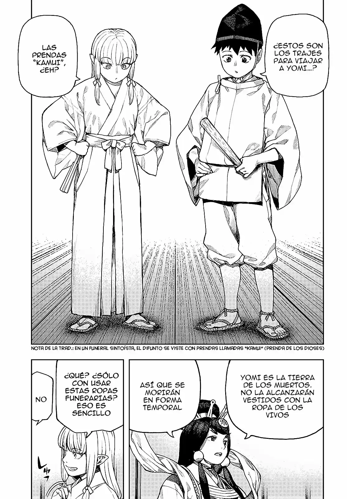 Tsugumomo capítulo 136, página 17
