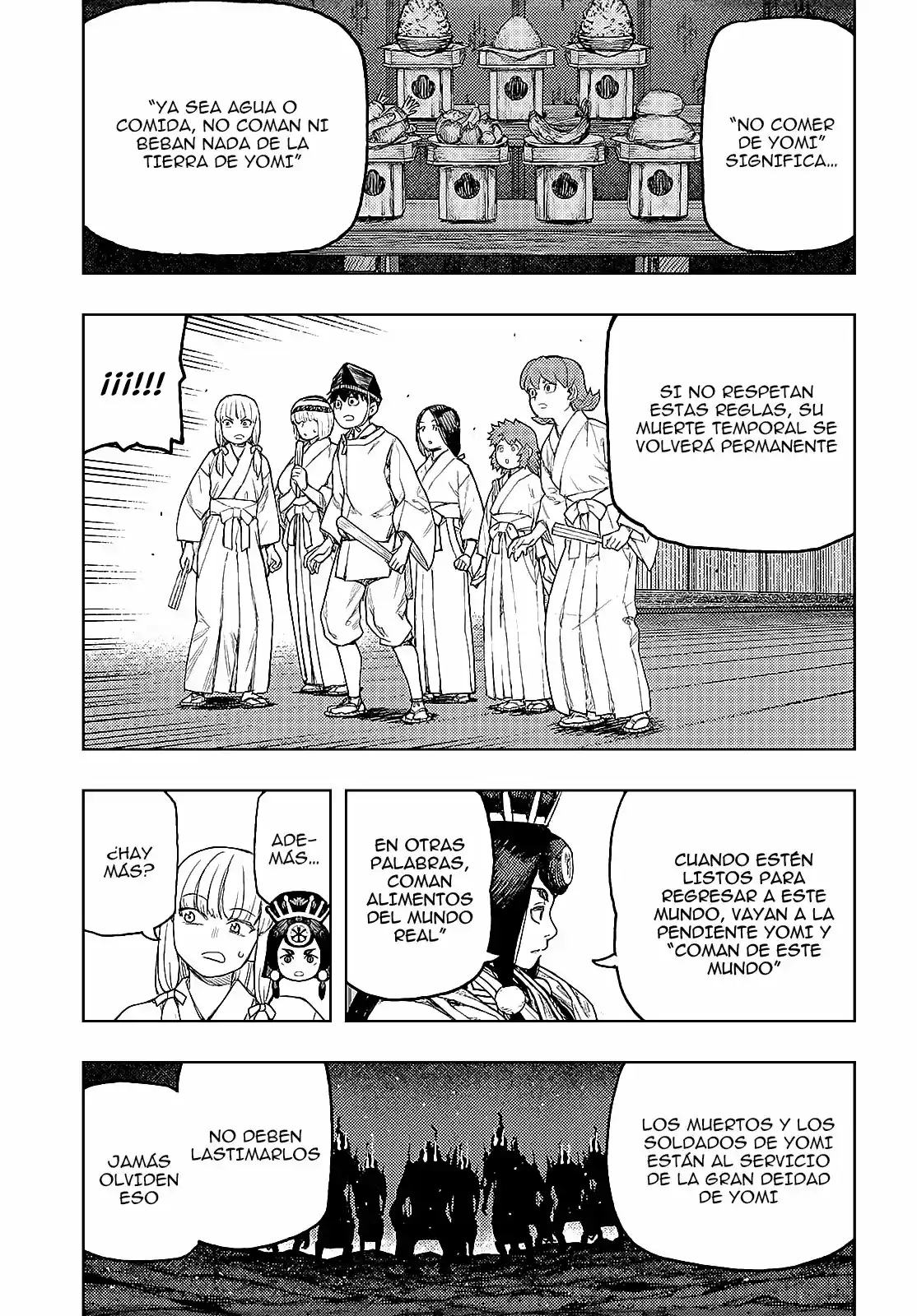Tsugumomo capítulo 136, página 19