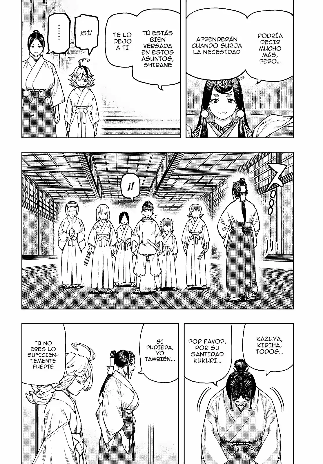 Tsugumomo capítulo 136, página 20