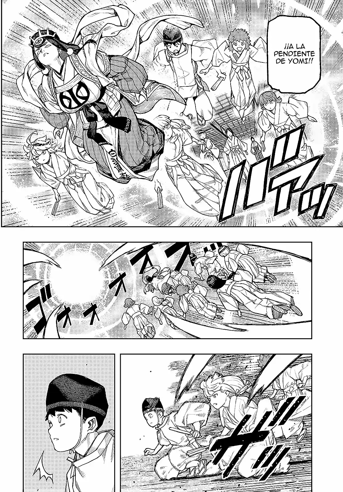 Tsugumomo capítulo 136, página 22