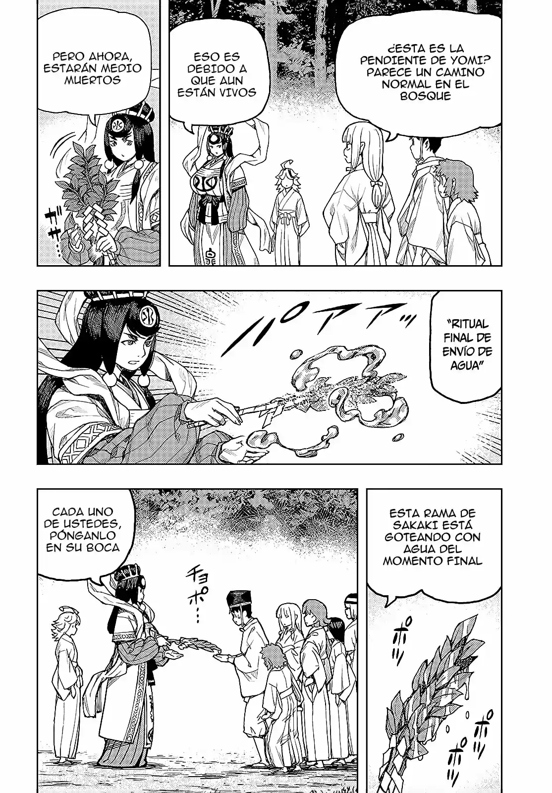 Tsugumomo capítulo 136, página 24