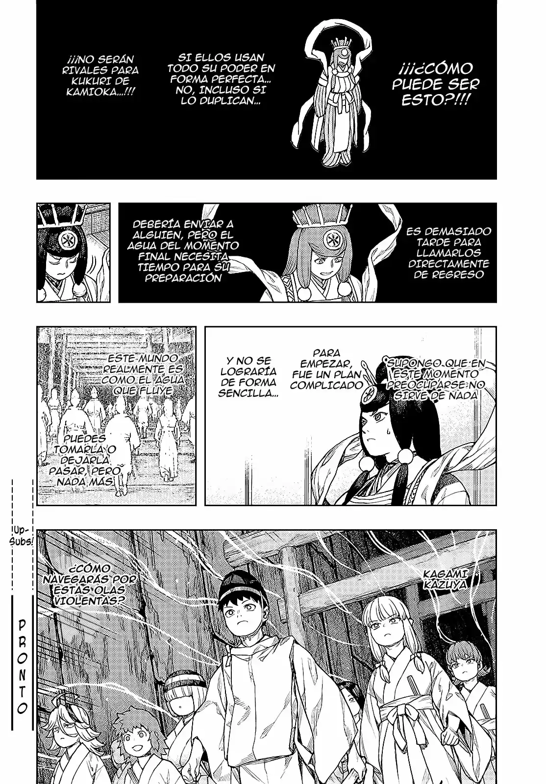 Tsugumomo capítulo 136, página 33