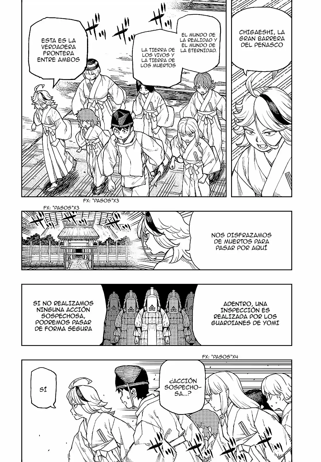 Tsugumomo capítulo 137, página 7