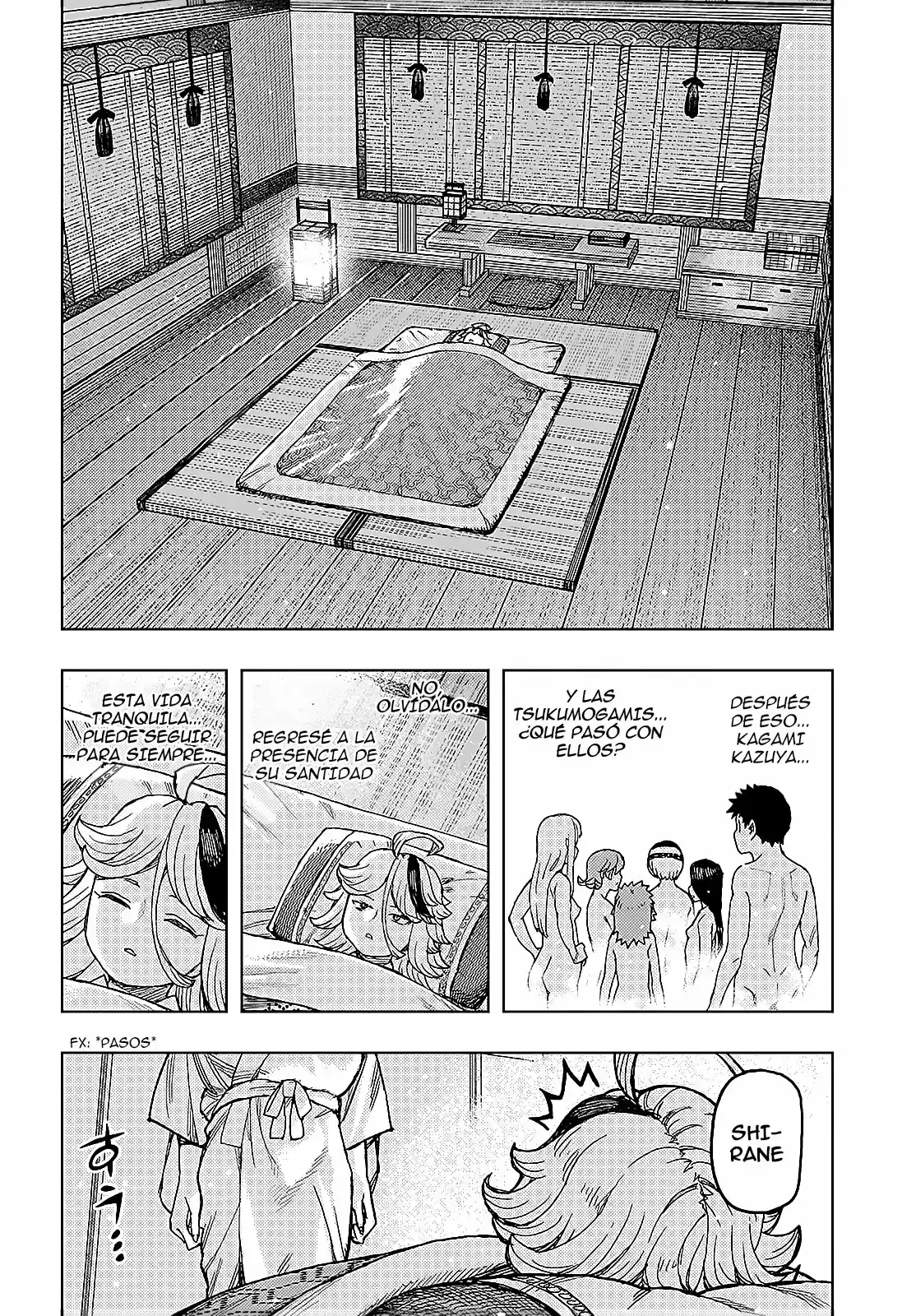 Tsugumomo capítulo 137, página 19