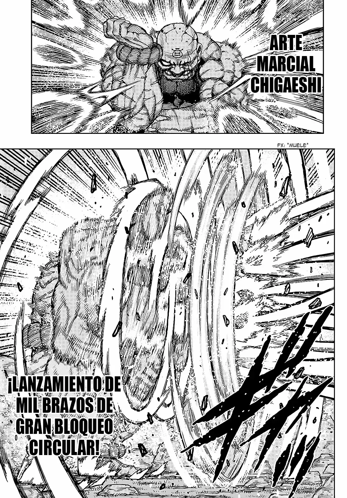 Tsugumomo capítulo 137, página 34