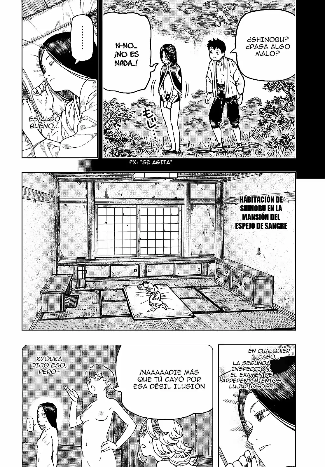 Tsugumomo capítulo 138, página 13