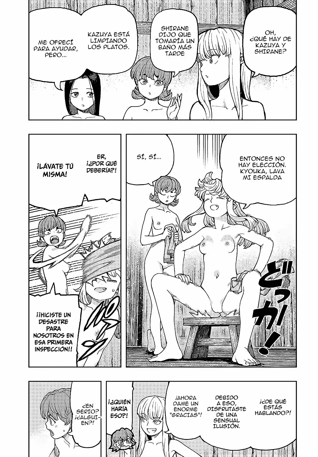 Tsugumomo capítulo 138, página 20