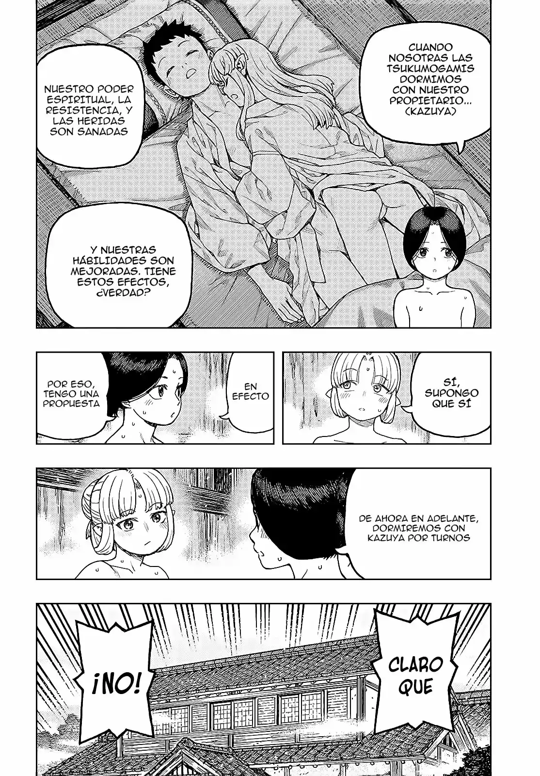 Tsugumomo capítulo 138, página 25