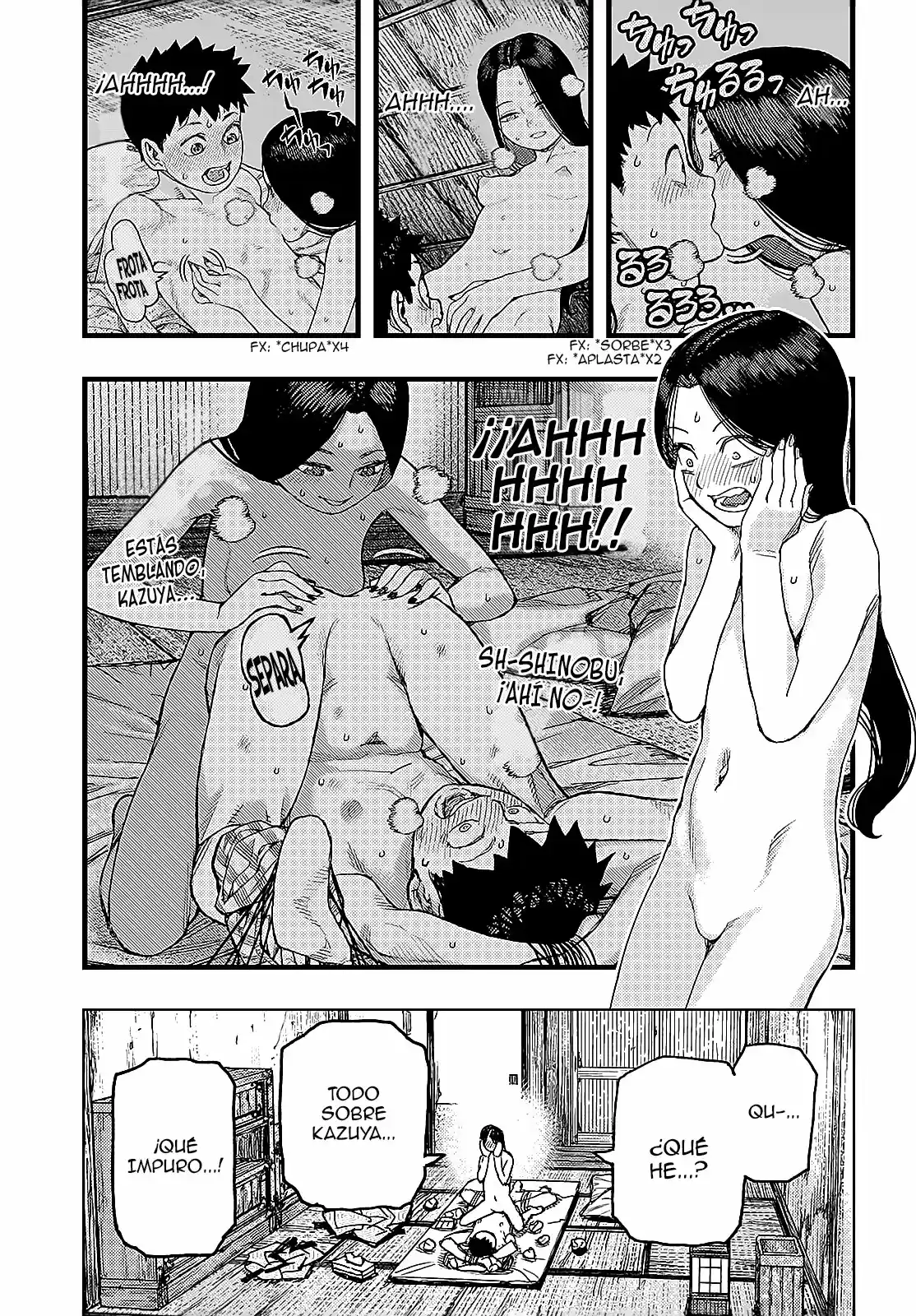 Tsugumomo capítulo 139, página 21