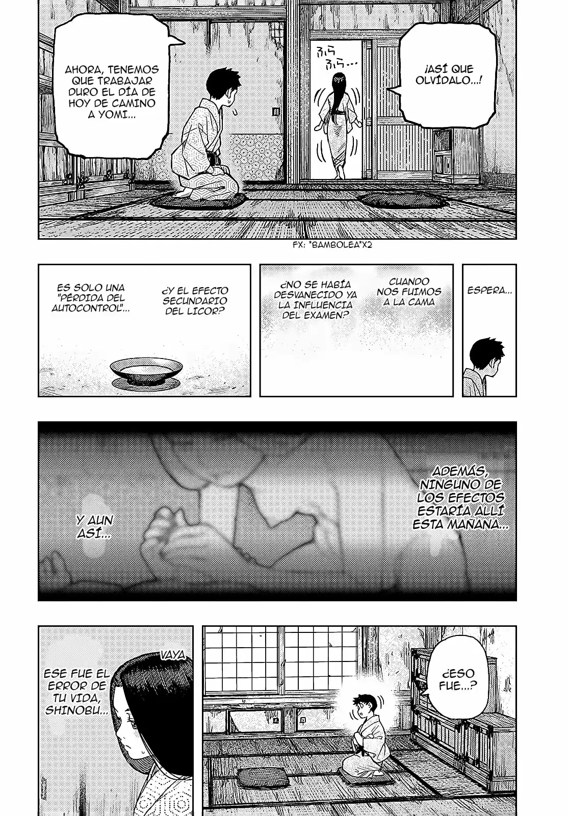 Tsugumomo capítulo 139, página 24