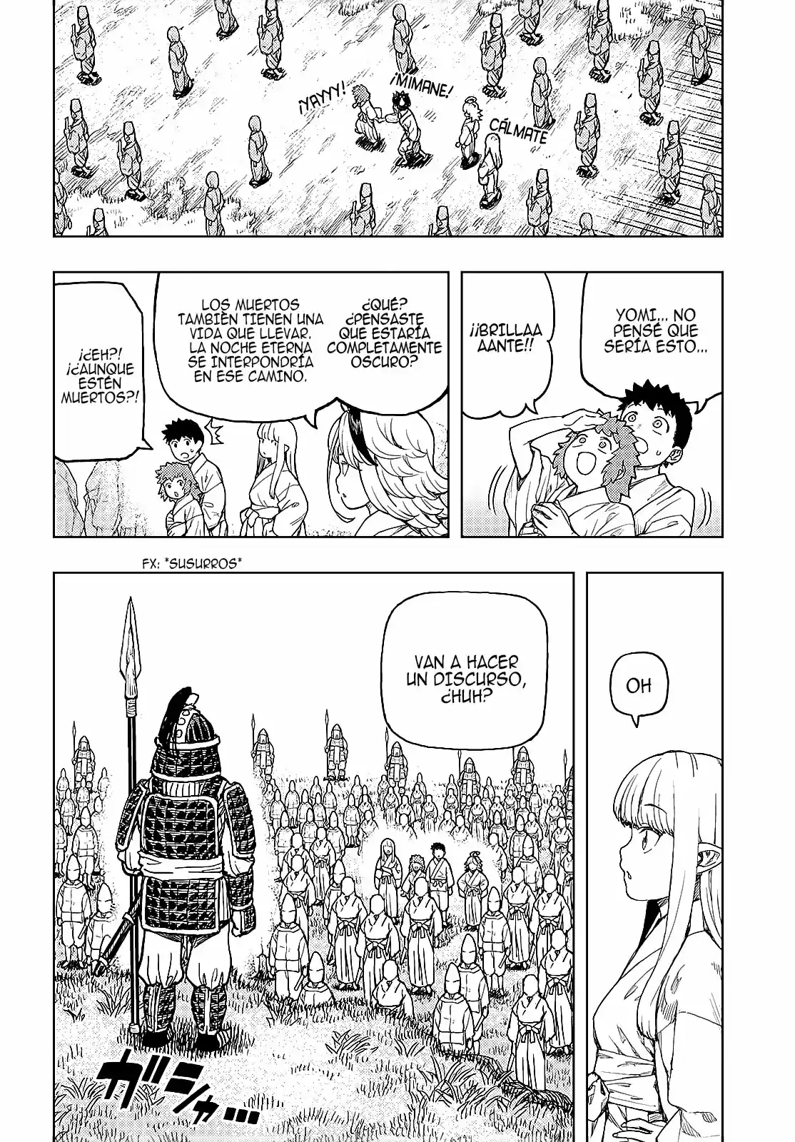 Tsugumomo capítulo 140, página 8