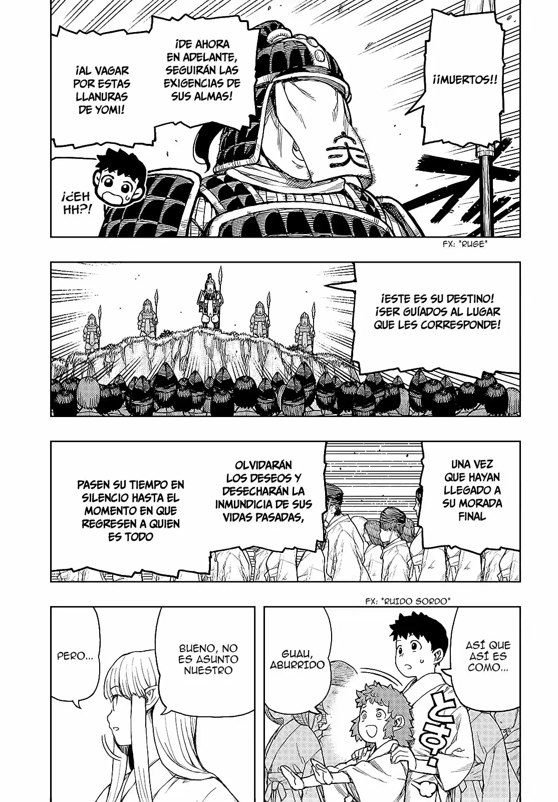Tsugumomo capítulo 140, página 9