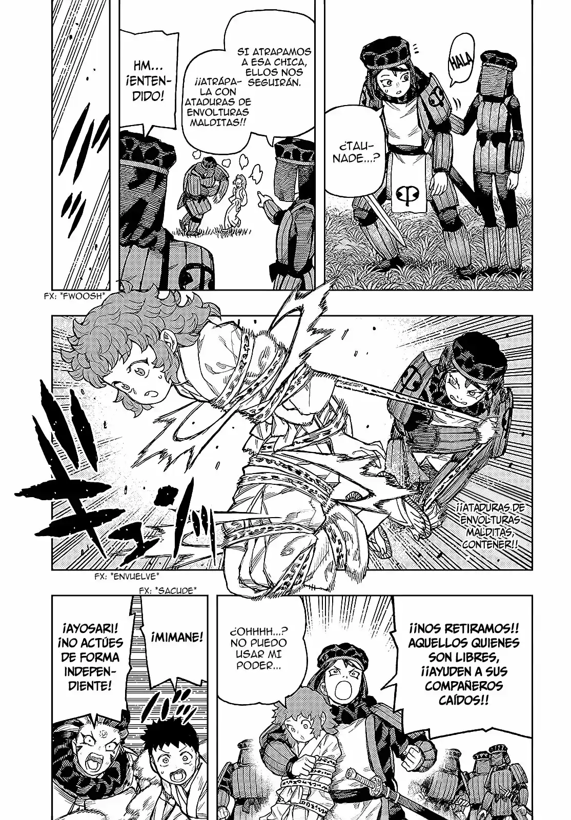 Tsugumomo capítulo 140, página 19