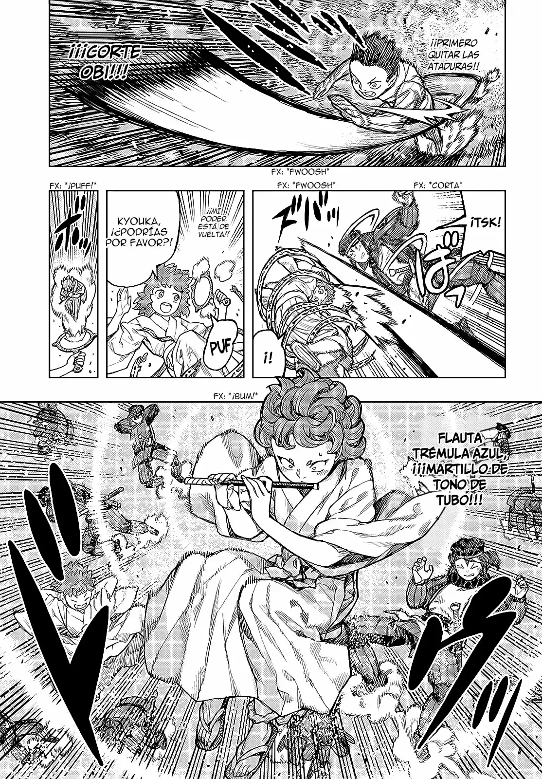Tsugumomo capítulo 140, página 21