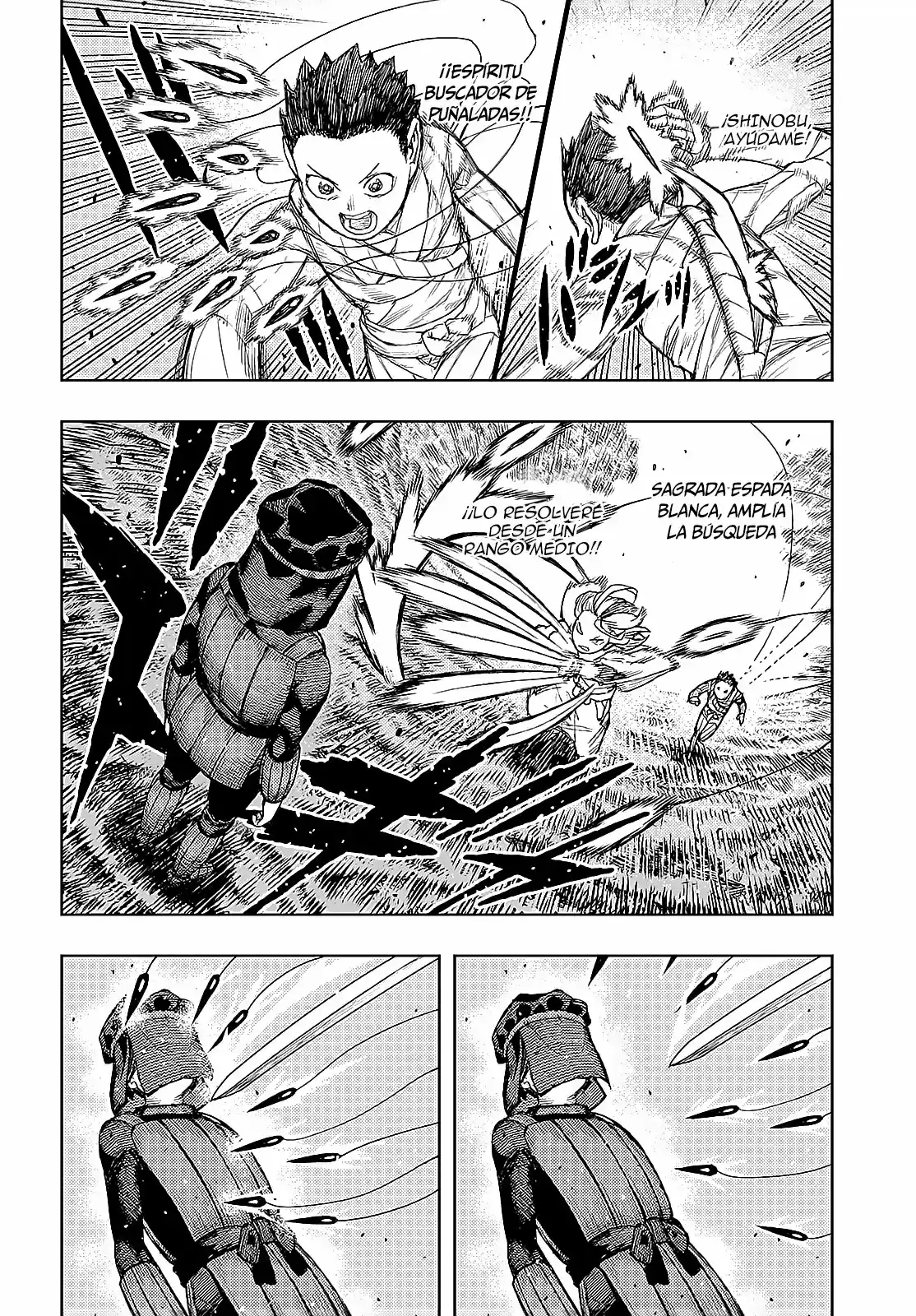Tsugumomo capítulo 141, página 13