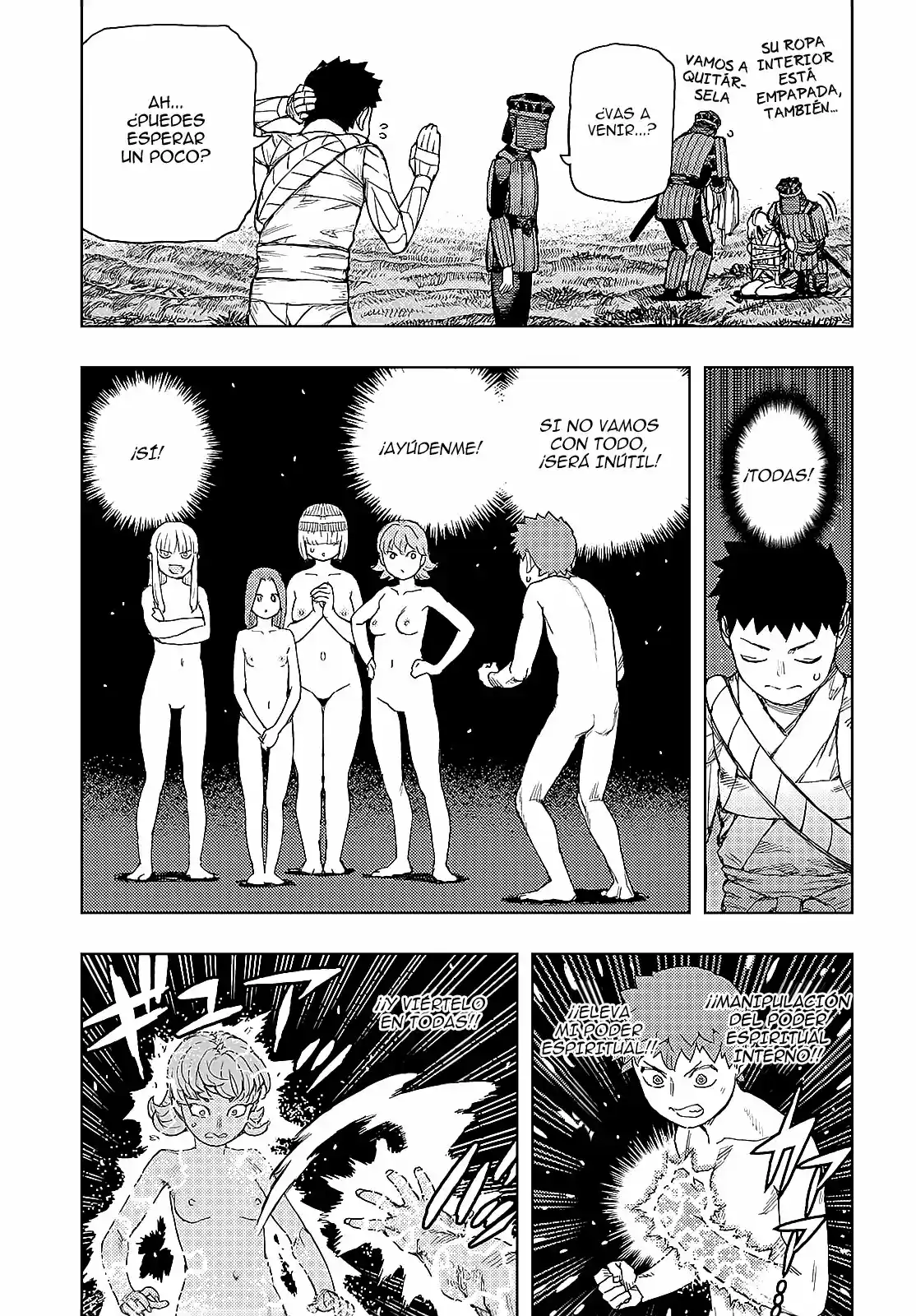 Tsugumomo capítulo 141, página 24