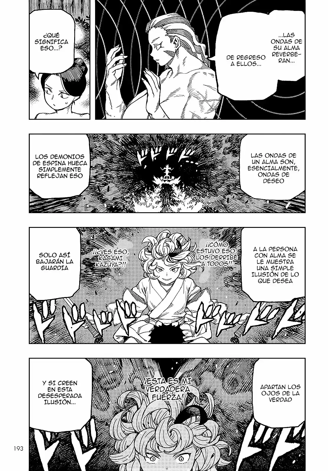 Tsugumomo capítulo 144, página 34