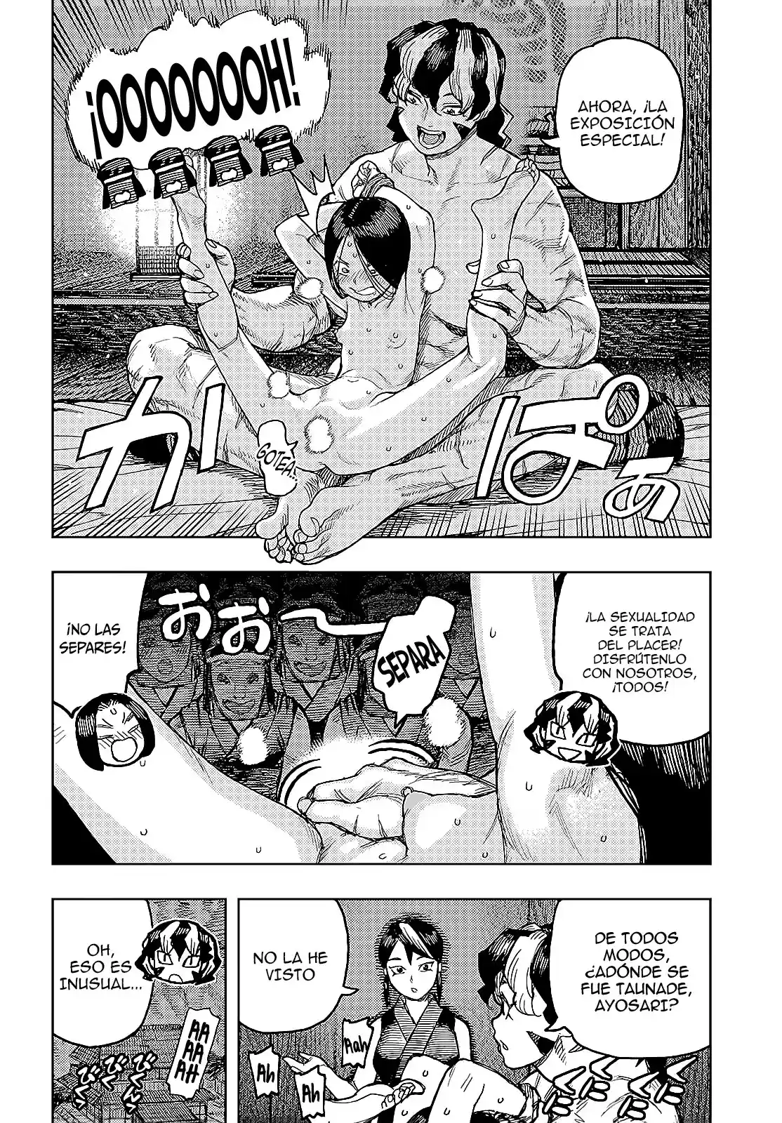 Tsugumomo capítulo 145, página 28