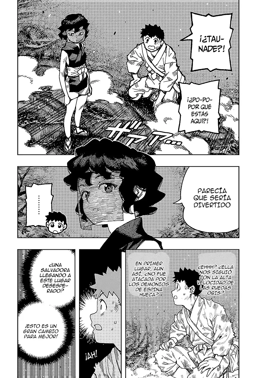 Tsugumomo capítulo 145, página 40