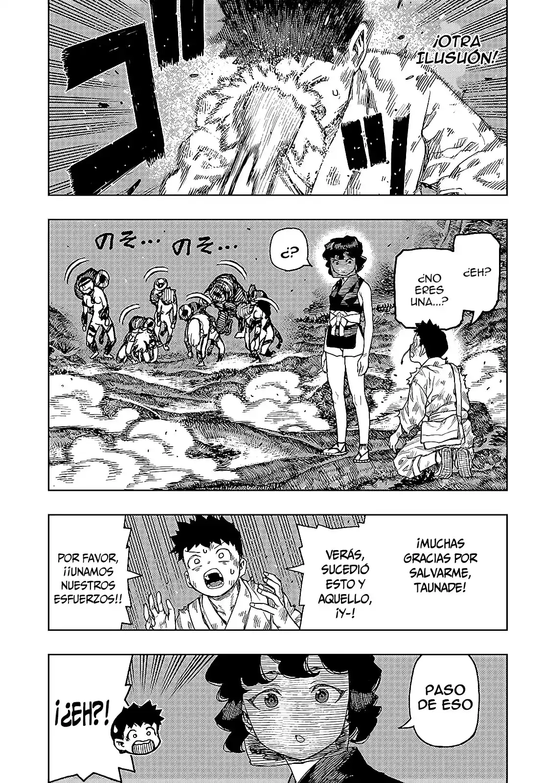 Tsugumomo capítulo 145, página 41