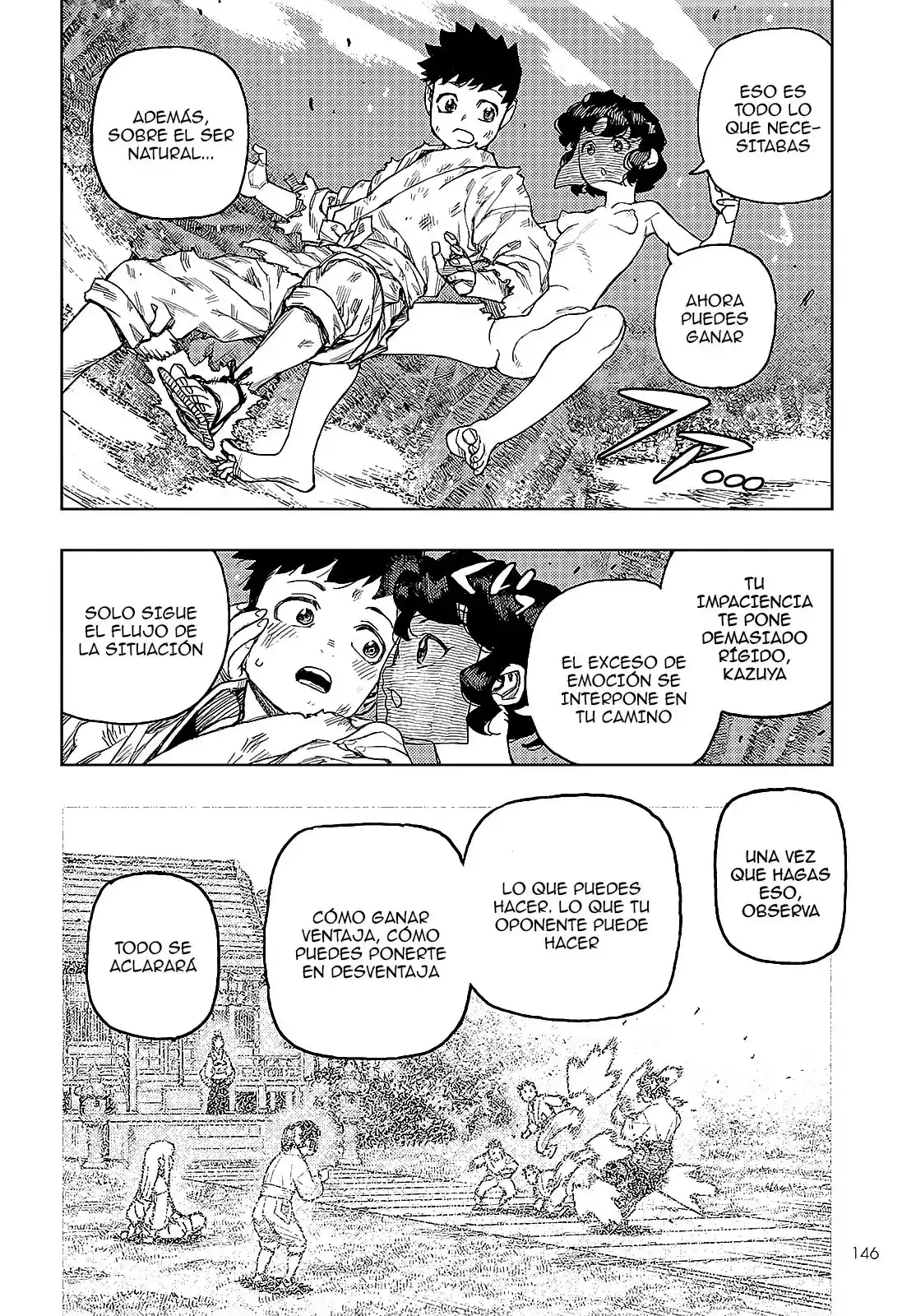 Tsugumomo capítulo 146, página 33