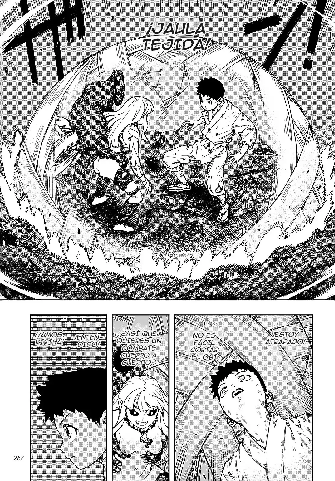 Tsugumomo capítulo 147, página 22
