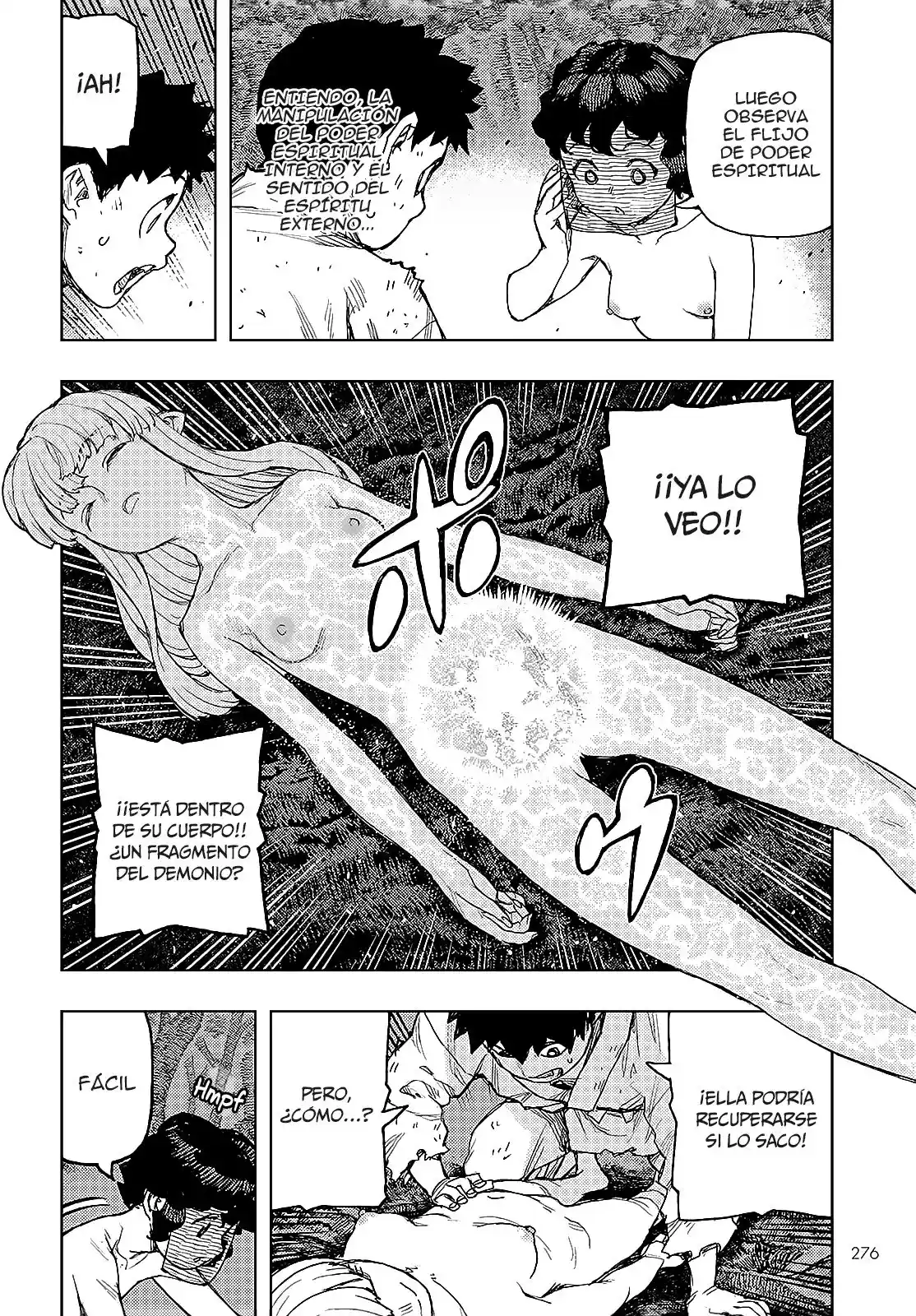 Tsugumomo capítulo 147, página 32