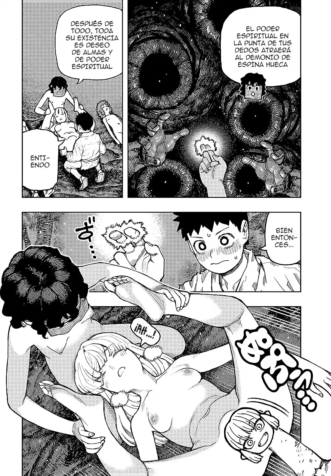 Tsugumomo capítulo 147, página 34