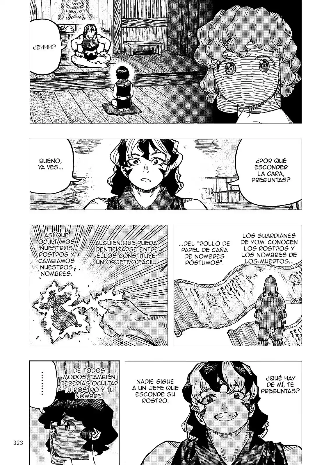 Tsugumomo capítulo 148, página 6