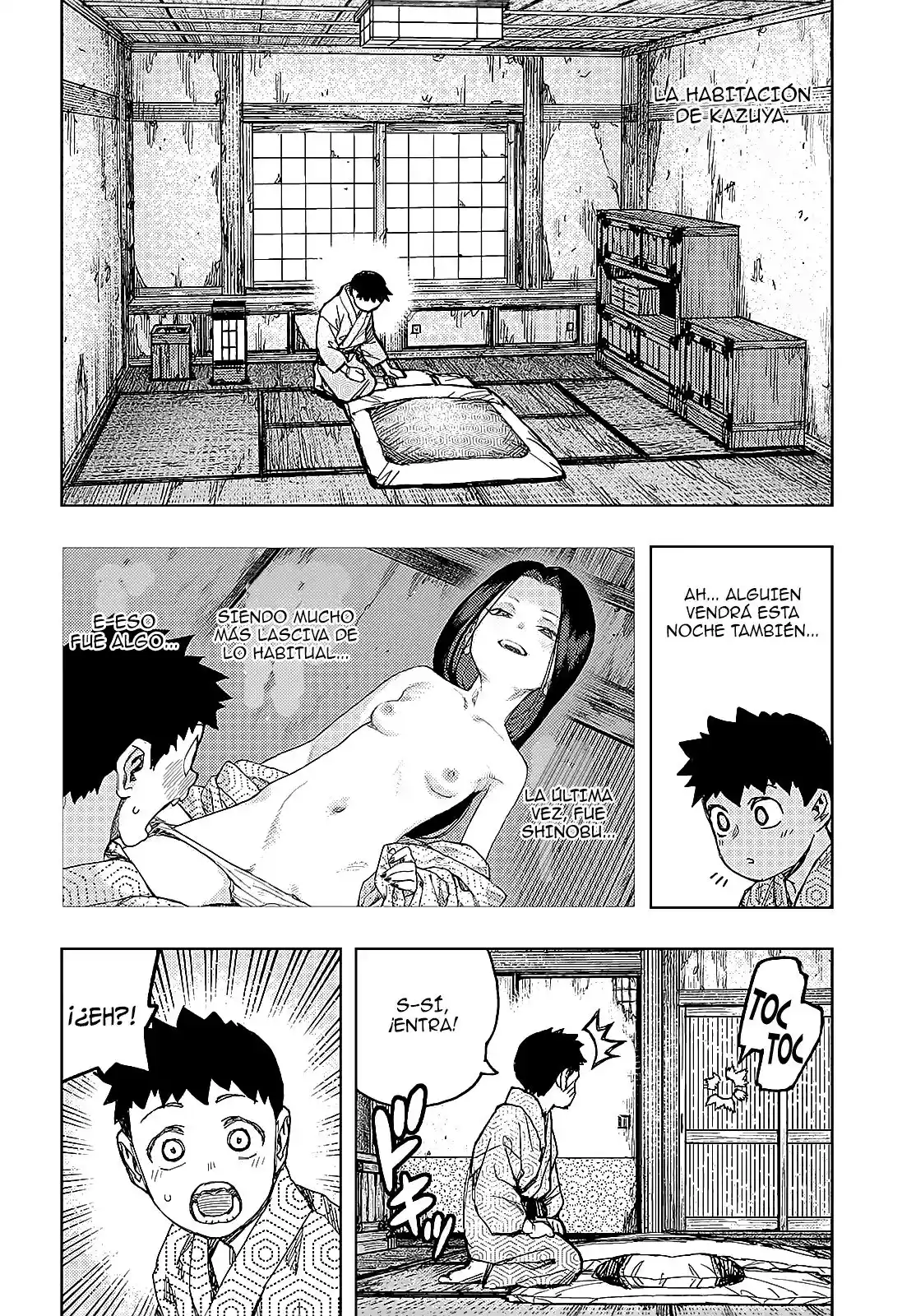 Tsugumomo capítulo 148, página 9