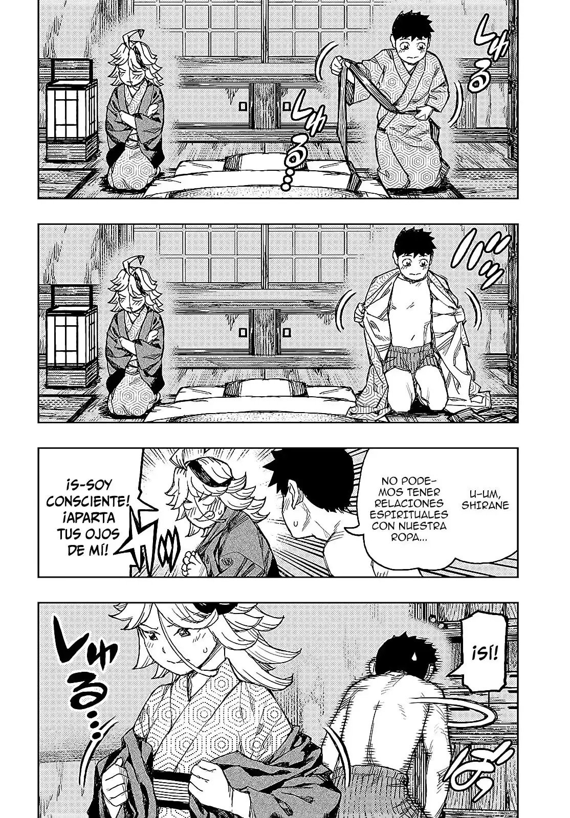 Tsugumomo capítulo 148, página 13