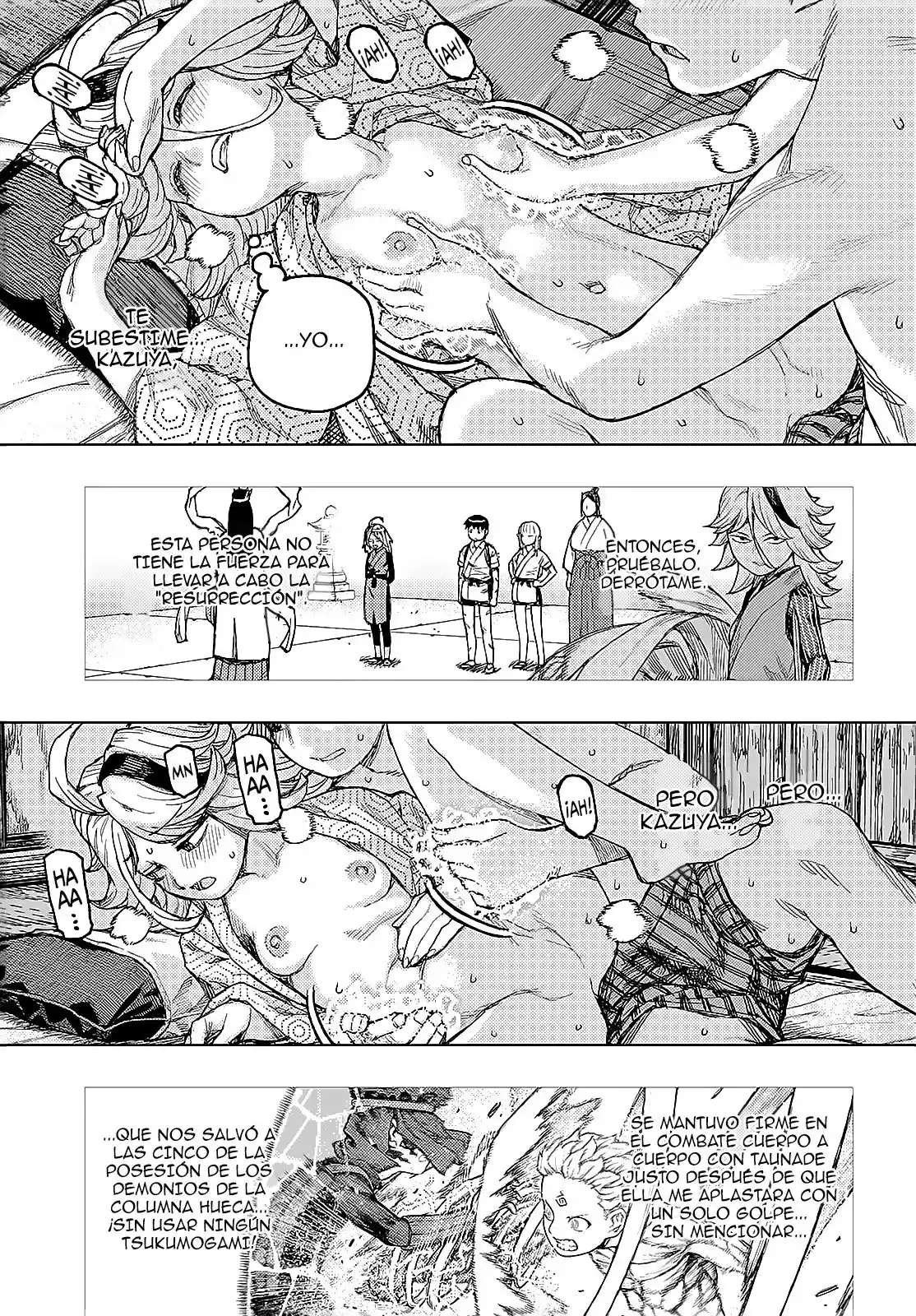 Tsugumomo capítulo 148, página 16