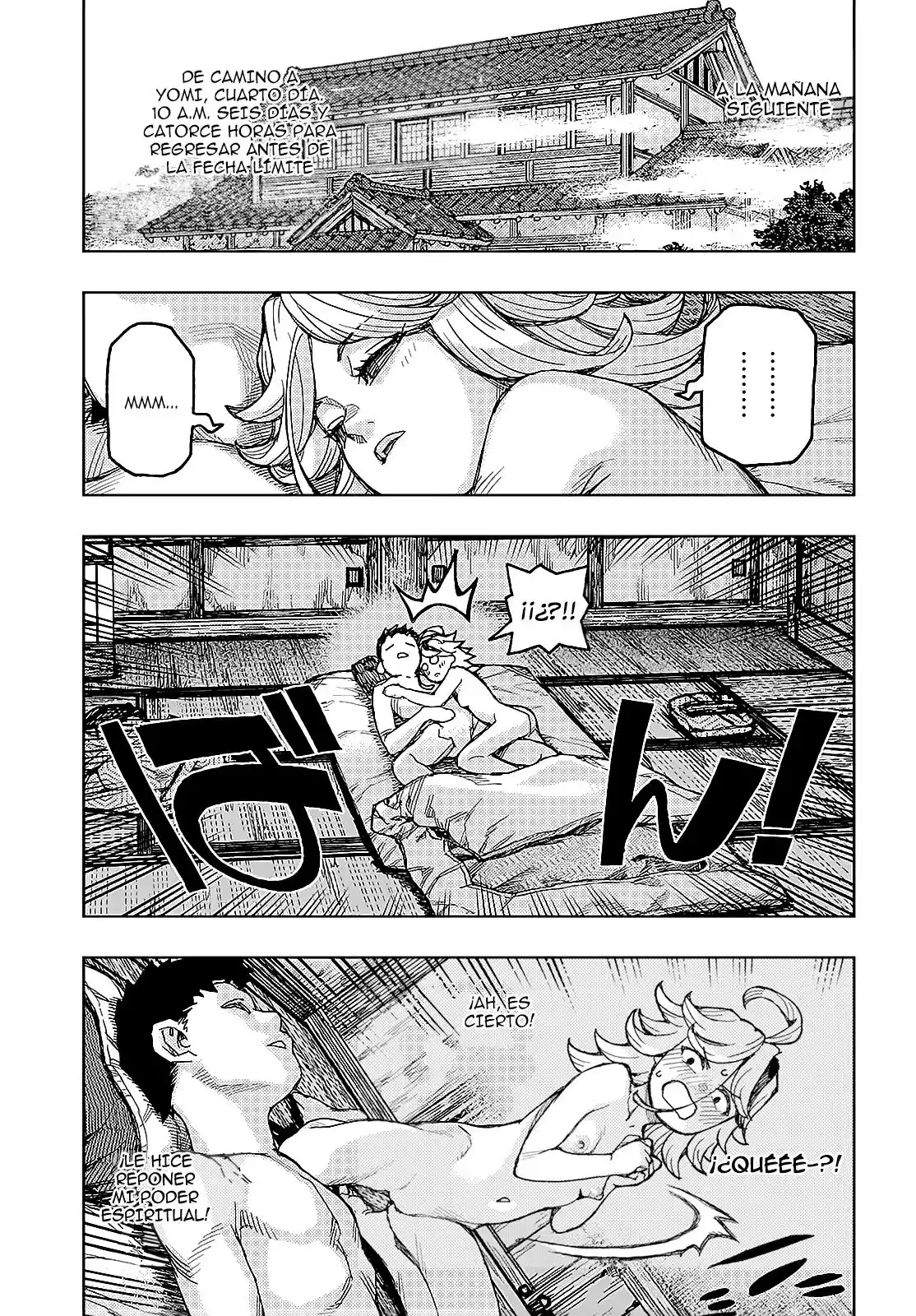 Tsugumomo capítulo 148, página 28