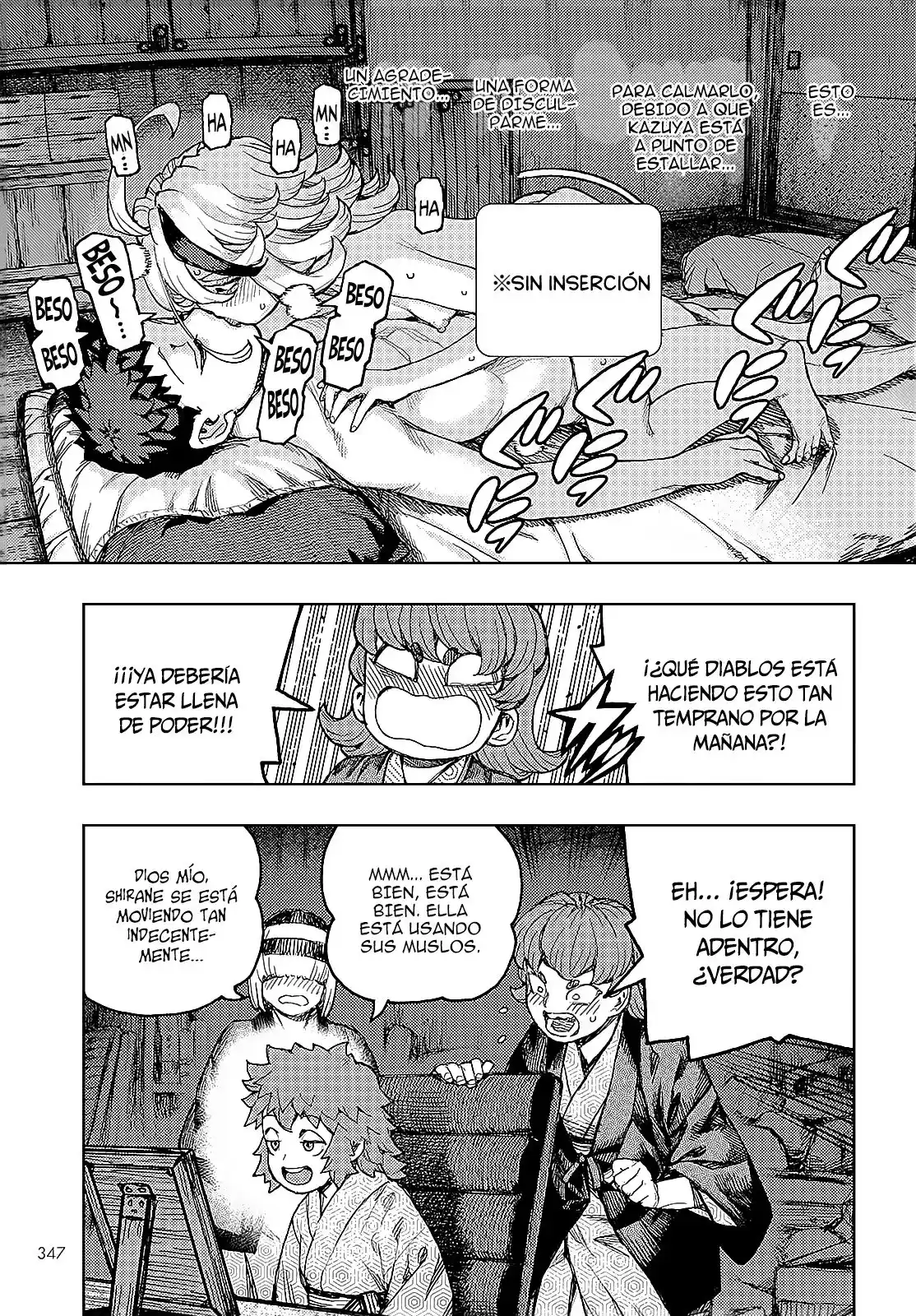 Tsugumomo capítulo 148, página 30