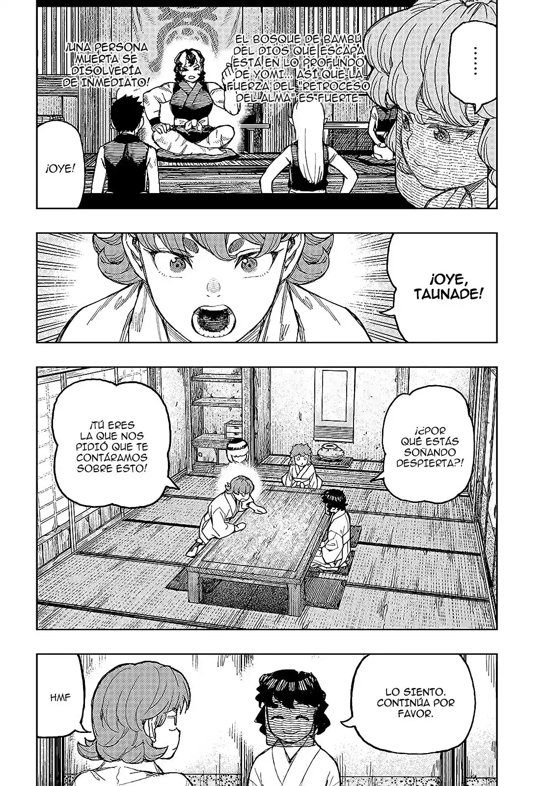 Tsugumomo capítulo 149, página 7