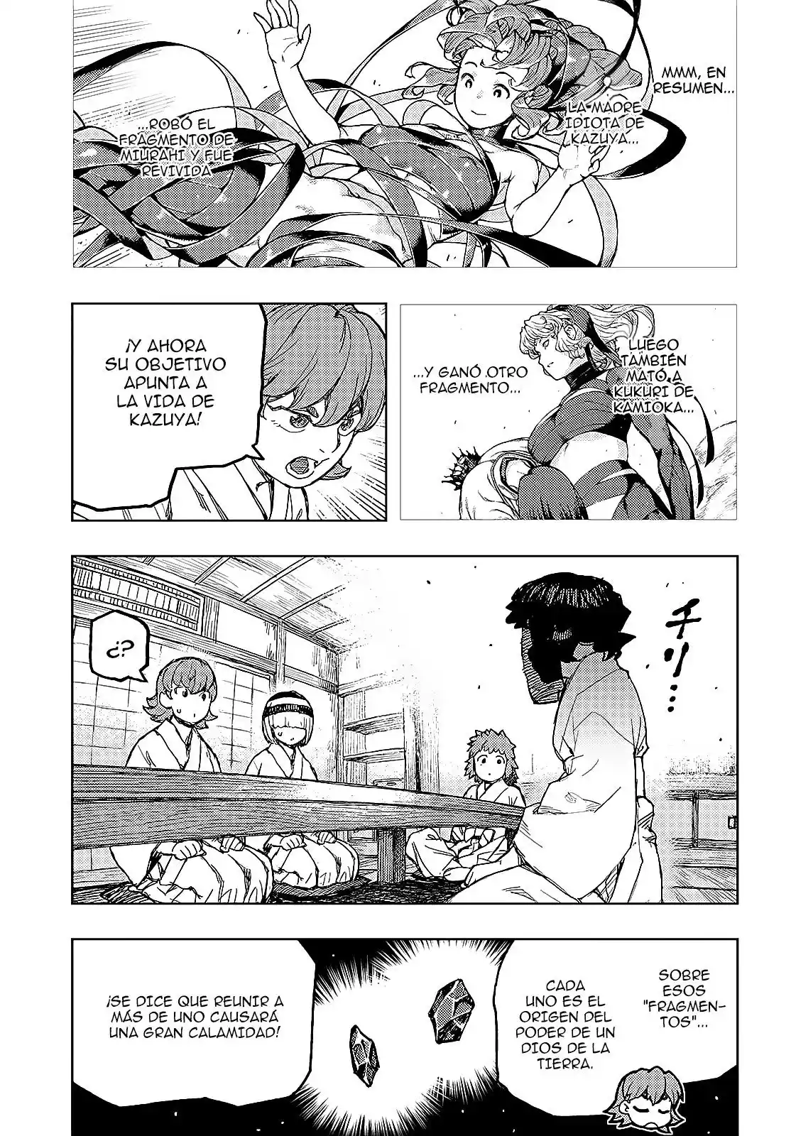 Tsugumomo capítulo 149, página 8