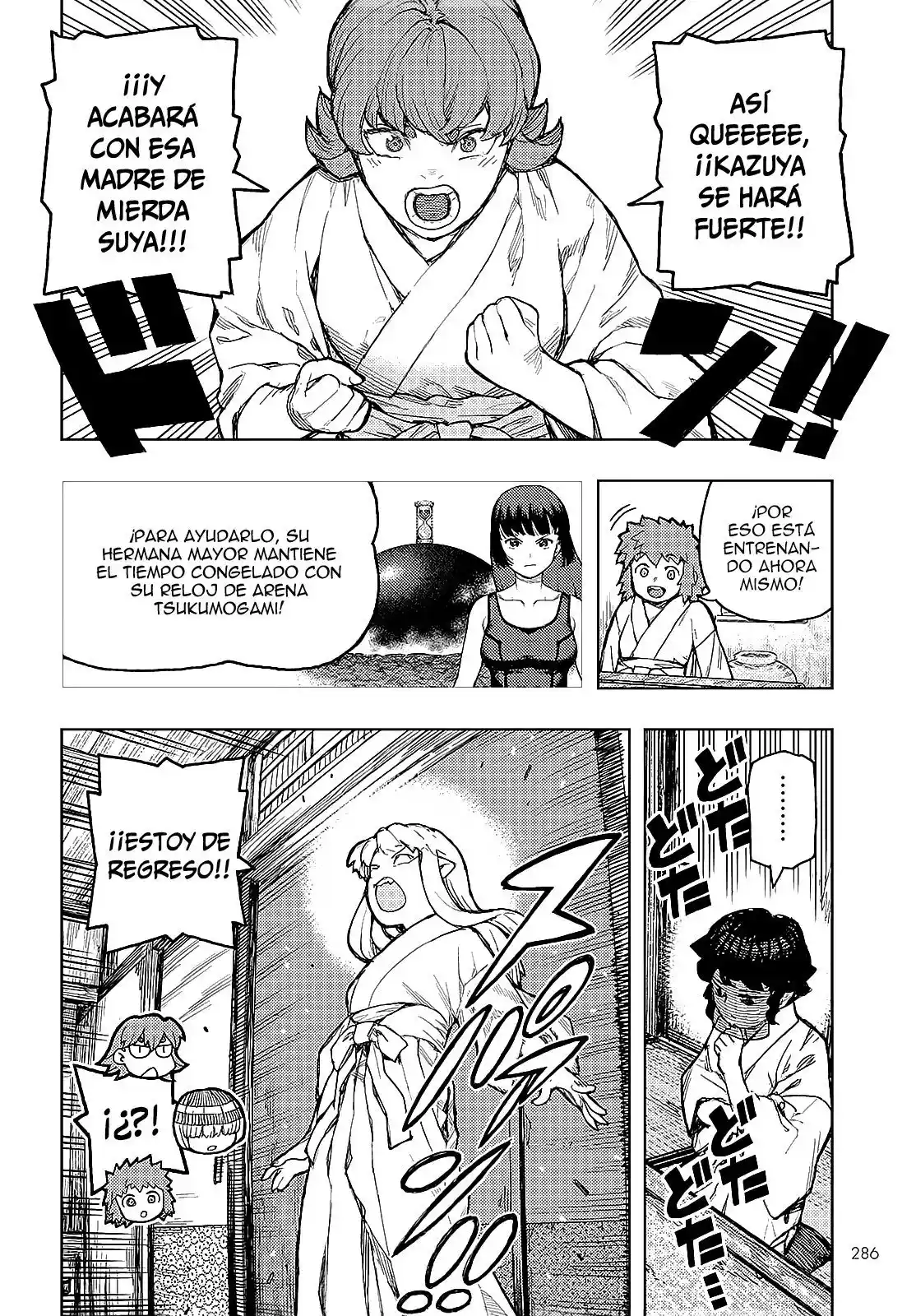 Tsugumomo capítulo 149, página 11