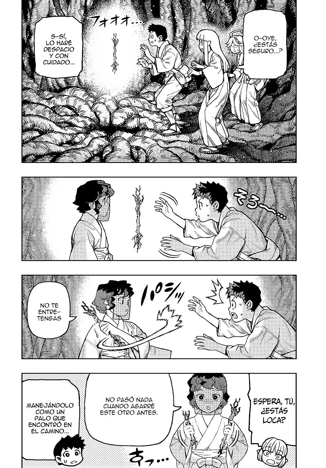 Tsugumomo capítulo 149, página 26