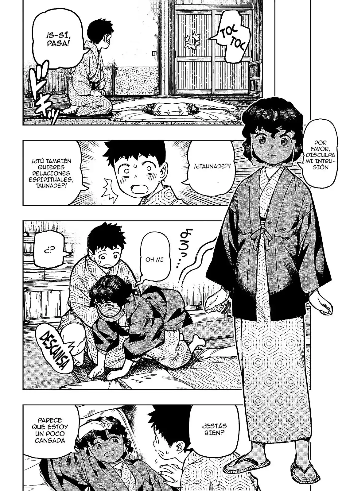 Tsugumomo capítulo 150, página 9