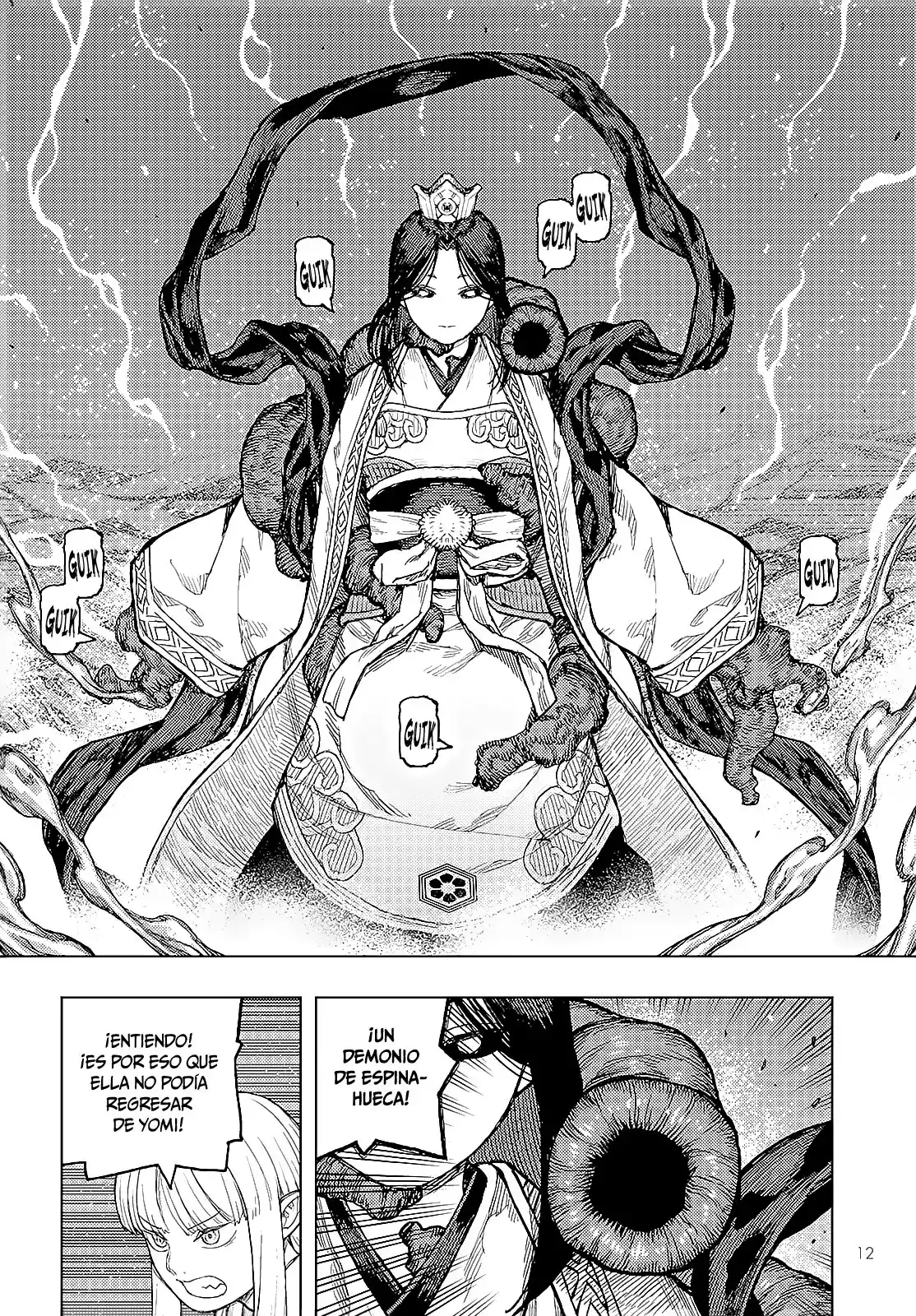 Tsugumomo capítulo 151, página 9
