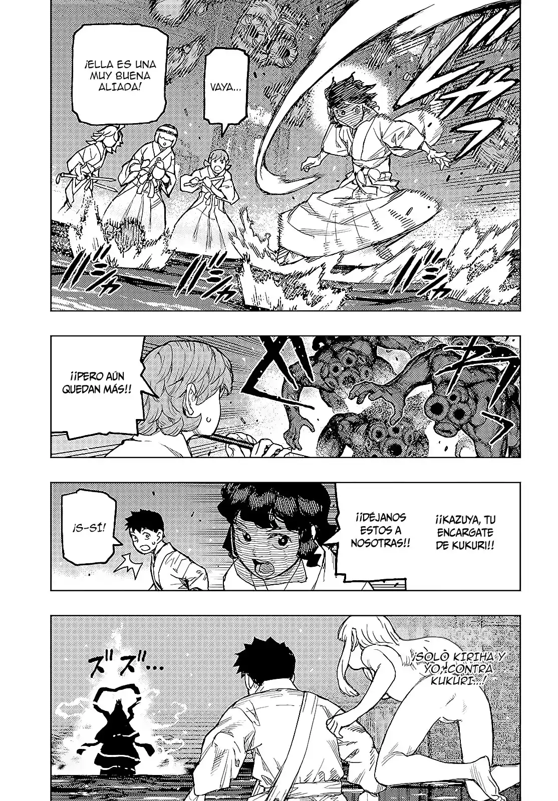 Tsugumomo capítulo 151, página 14