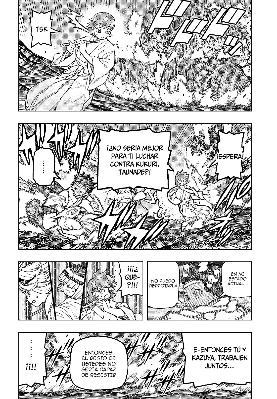 Tsugumomo capítulo 151, página 23