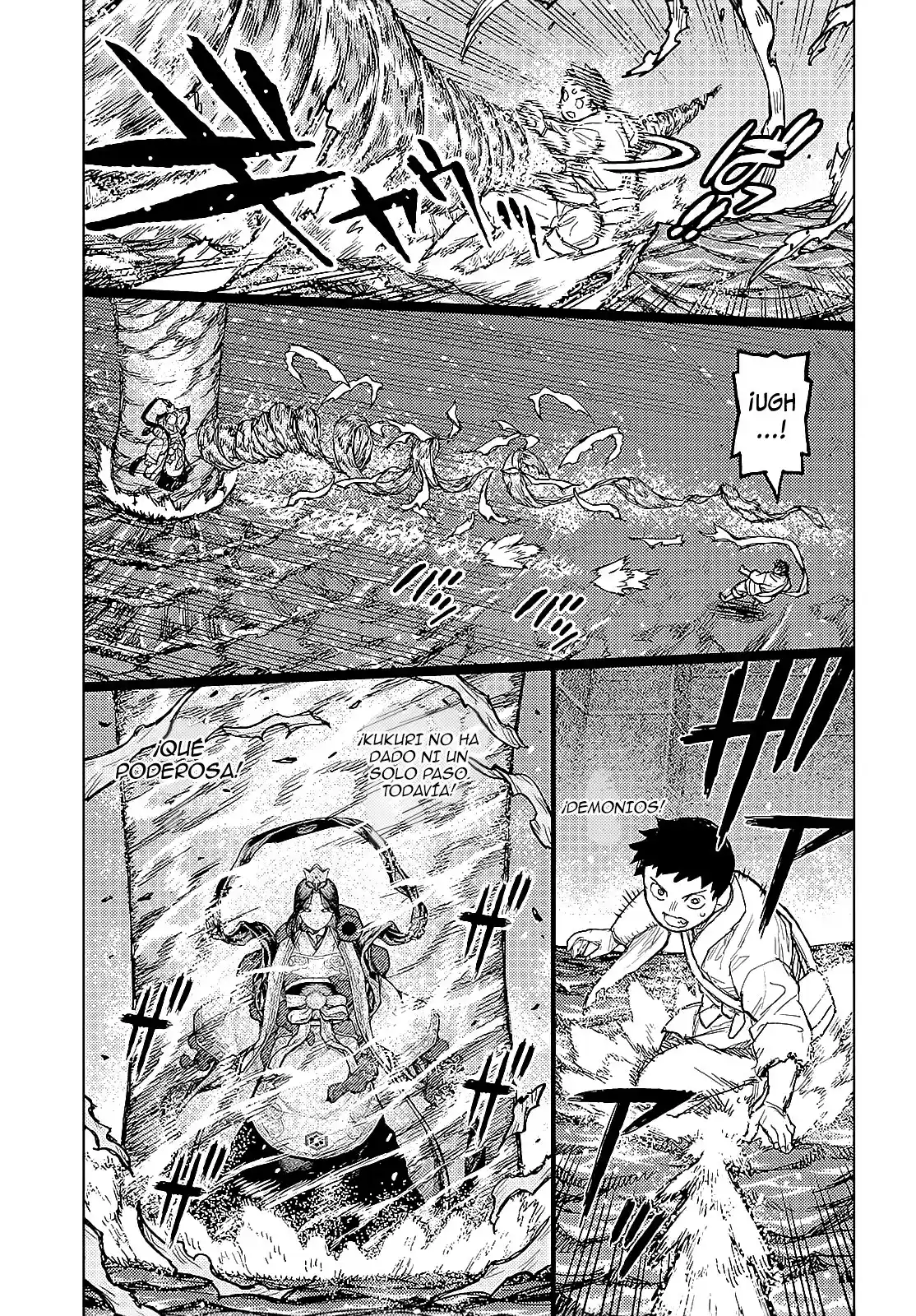 Tsugumomo capítulo 151, página 28