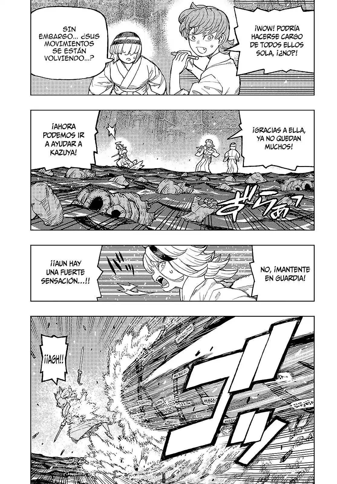 Tsugumomo capítulo 151, página 30