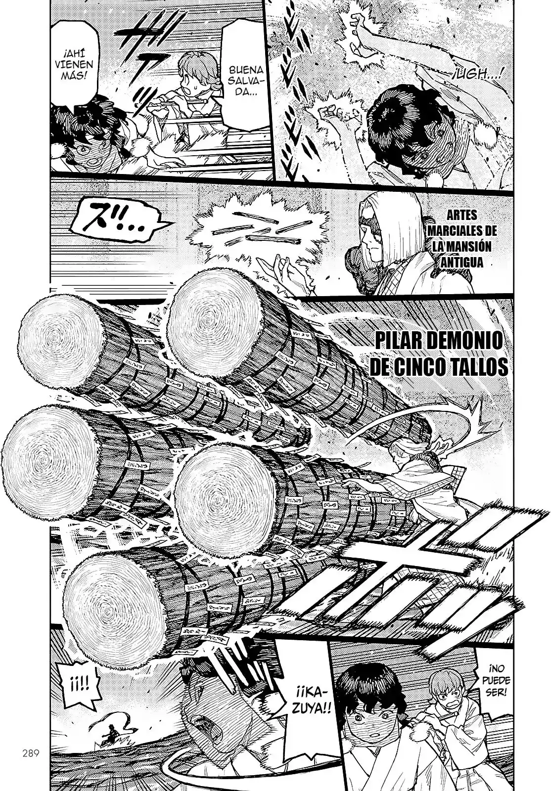 Tsugumomo capítulo 152, página 8