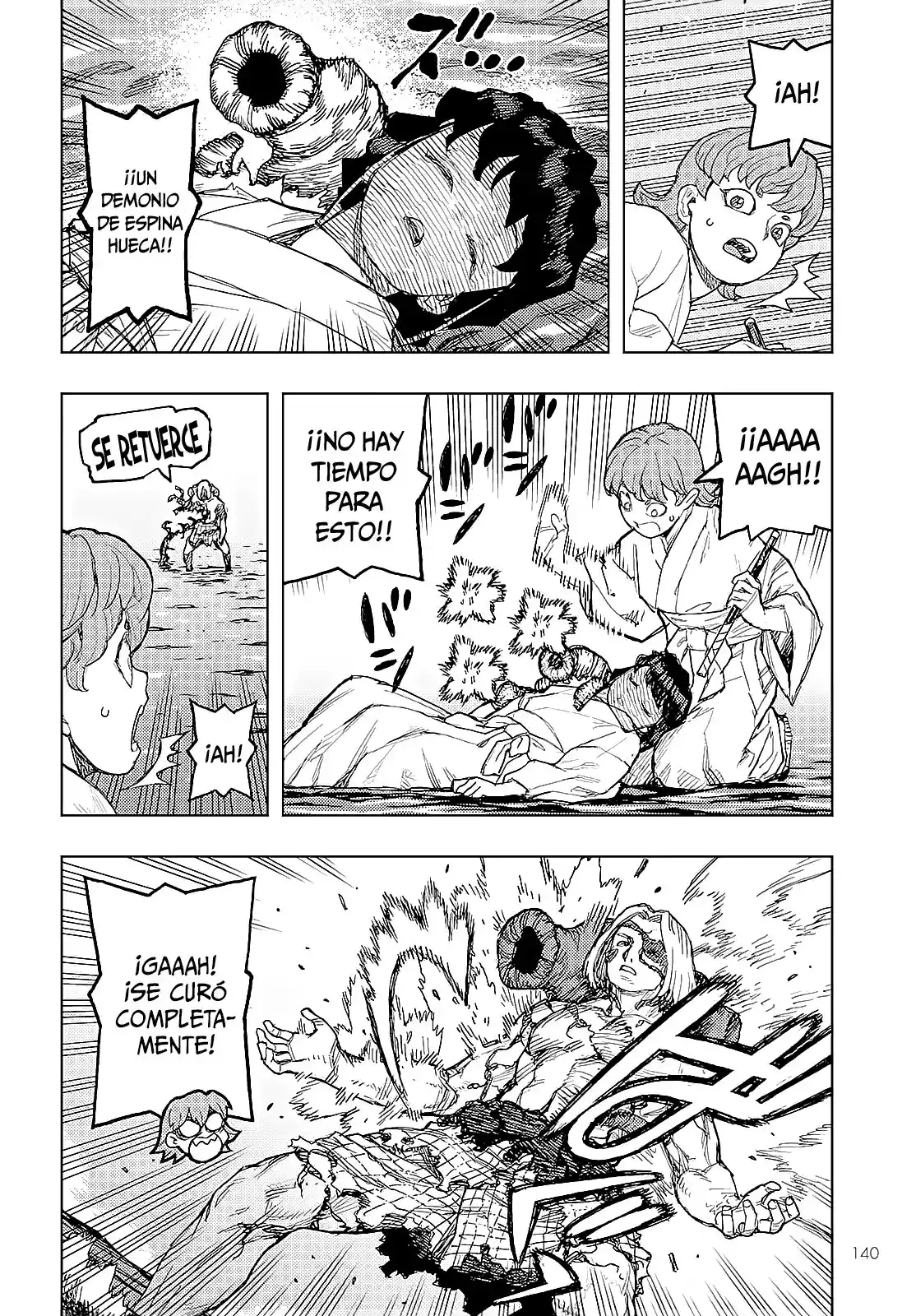 Tsugumomo capítulo 153, página 8