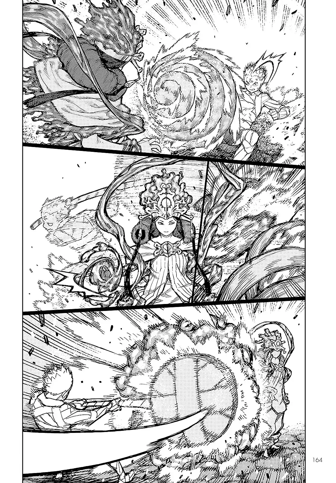 Tsugumomo capítulo 153, página 31